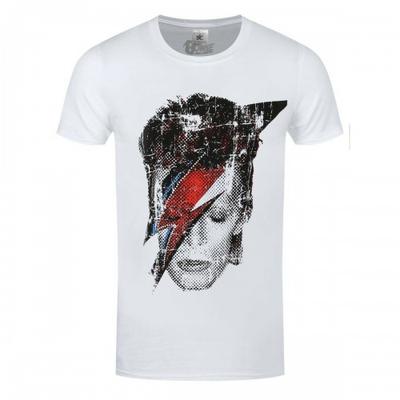 David Bowie Unisex Adult Aladdin Sane Flash T-Shirt