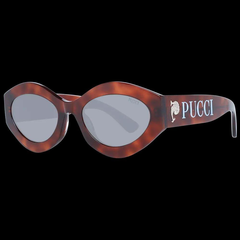 

Emilio Pucci Женские Женские солнцезащитные очки коричневые