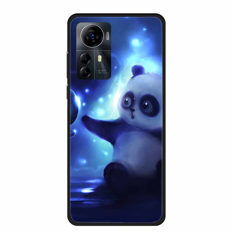 For ZTE Blade A72s 4G Case 2023 Fashion Cool Soft TPU Black Silicone Phone Cover for ZTE Optus X Max Back Cases Funda A 72s Etui