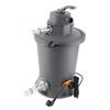 800 Gallon Sand Filter Pump 60W Pool Cartridge Filter Pump AC for 1100L To 18100L Swimming Pools