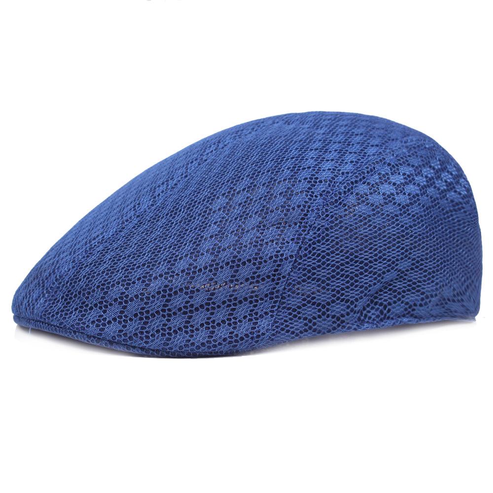 Unisex Mesh Beret: Summer Sun Hat for Outdoors, Breathable and Sunscreen-Ready