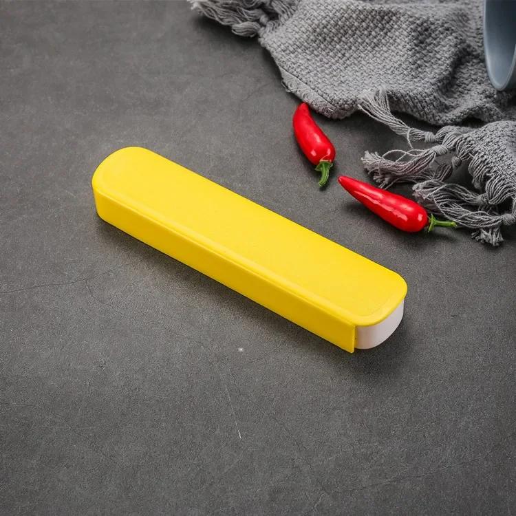 Universelle Tragbare PP Reise Geschirr Aufbewahrungsbox Etui Lebensmittelqualität Essgeschirr Küche Gabel Löffel Box Für Kind Schule Besteck