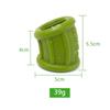 Liquid silicone Sex Toys For Men Testicles BDSM Scrotum Penis Belt Sex Chastity Cage Cock Ring For Time Delay Dick Sleeve