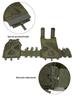 1000D Laser Cut MOLLE Quick Release Tactical Vest for Military and Wargames