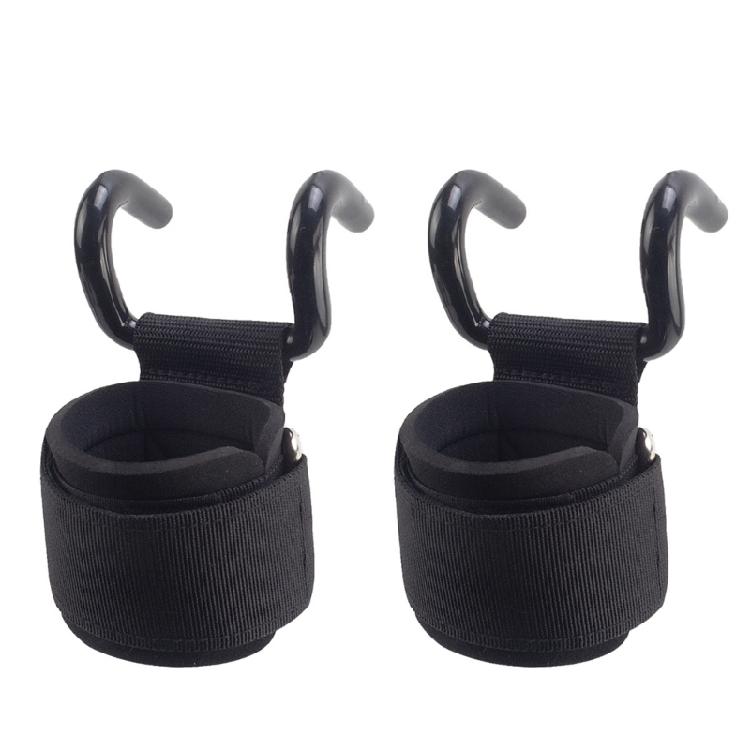 Lifting Hook Power Hook Wrist Strap Nonslip Pull Hook Pull up Hook Strap Grip Wrist Strap Weight Lifting Hook Wrist Wrap 1