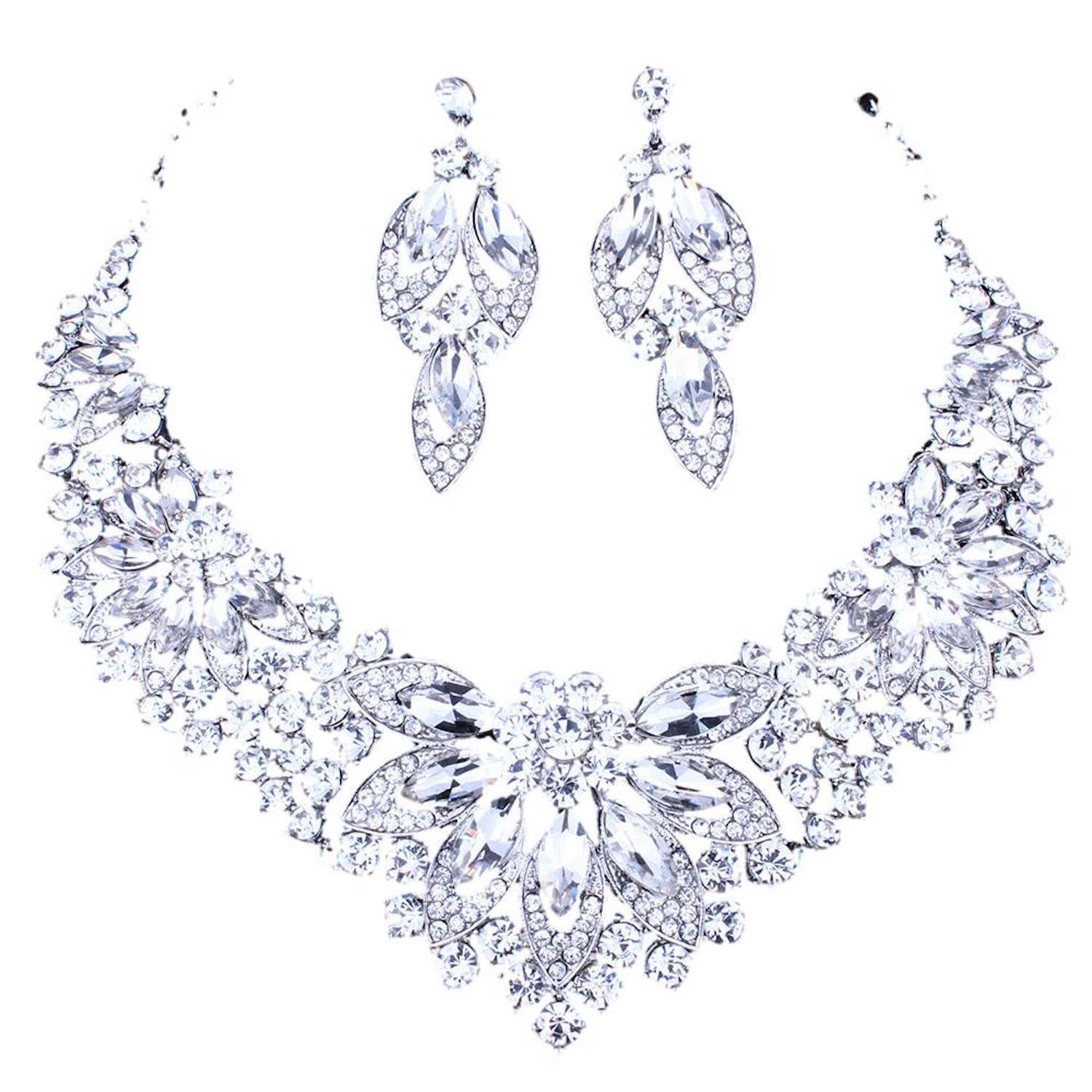 

Belly ballroom silver [J s select] dance, dance, ladies, party, necklace, earrings,