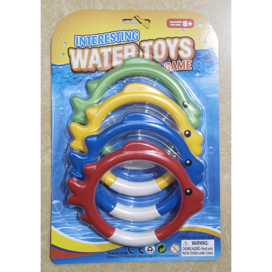 

Подводные забавные кольца 15*12cm,4Pcs разноцветный