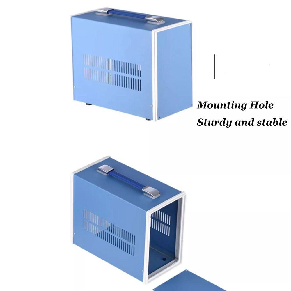 Metal Electronic Module Instrument Housing Blue&White Junction Box  Outdoor Indoor