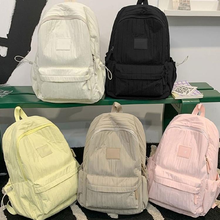 Aesthetic Backpack for Girl Lightweight Backpack Large Capacity Casual Daypacks Travel Rucksack Bag Student School Bag