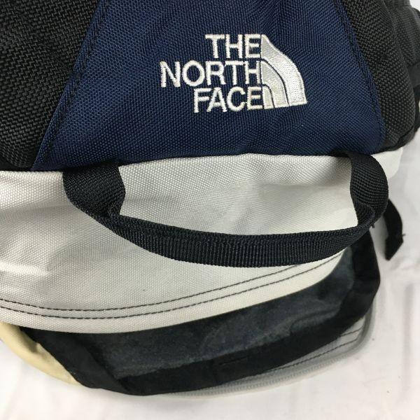 THE NORTH FACE by Goldwin Trekking Hiking Backpack Black Front Pocket Outdoor Bag(USED)