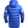 Adidas Sports Training Series Striped Comfortable Zipper Down Jacket Men Jackets Blue AB4629