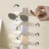 Multi-Layer Storage Mold White Sunglasses Rack Mold Glasses Holder Mold Multi-Layer For Home Display Crafting Projects Eyewear