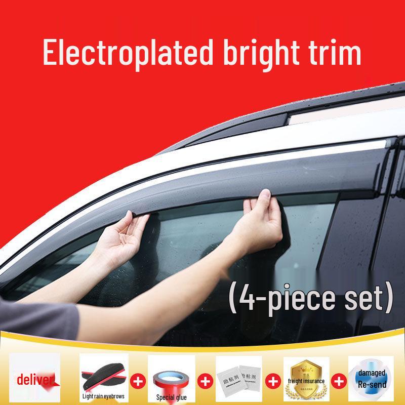 

Honda Vezel, XRV, Civic, CRV, Accord, and Fit Car Window Rain and Sun Visors.