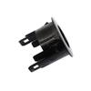 4PCS Parking Sensor Retainer Bumper Holder Black Plastic For 2014-2016 Acura RLX