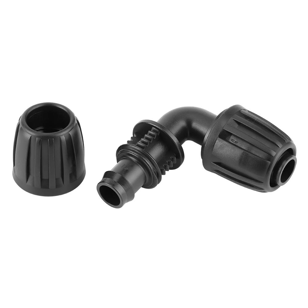 10Pcs Garden Water Tube Hose POM Elbow Connector Adapter Agricultural Irrigation Accessory