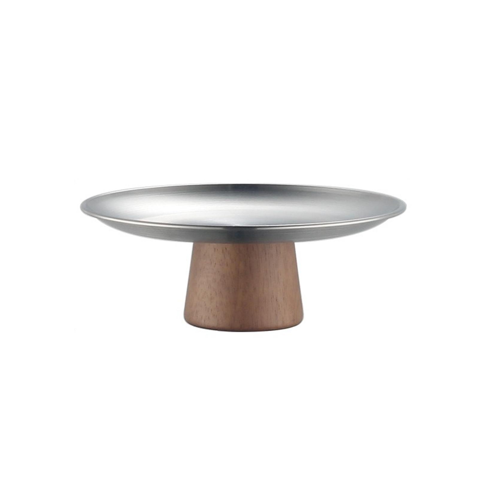 

Обеденный стол Украшения для дома Фруктовая тарелка для сервировки Фруктовая тарелка для сервировки Стильный внешний вид Прочная деревянная основа