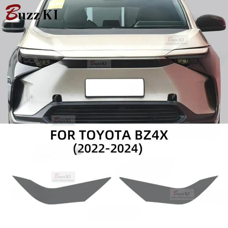 For Toyota BZ4X 2024 Car Exterior Headlight Anti-scratch TPU Protective Car Film Repair Accessories PPF Smoked Clear
