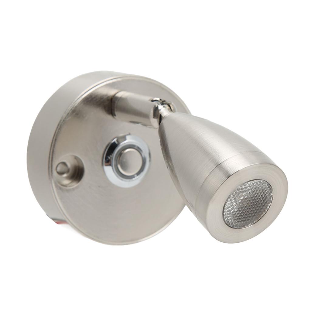 LED RV Rding Light Touch Dimmer 3 Lighting Color with USB Charging Port 1224V 3W for Camping Trailers Yachts