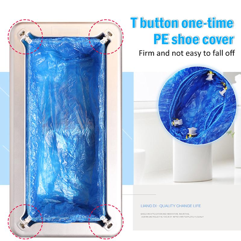 100Pcs T-Shaped G-Shaped Buckle Overshoes For Automatic Shoe Cover Dispensers
