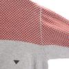 TOGA VIRILIS Long sleeve T-shirt 44 Gray x Red x Blue Men's Used