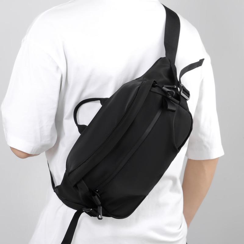 TS JYL laptop bag,Outdoor Leisure Waist Pack Men Fitness Crossbody Multi-Function Chest Bag