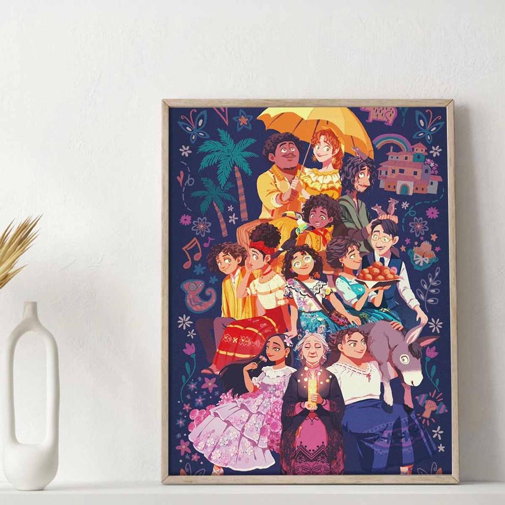 DIY Diamond Painting Lovely Person Cross Stitch Kit Mosaic Art Diamond Painting Full Circle Diamond Home Decoration
