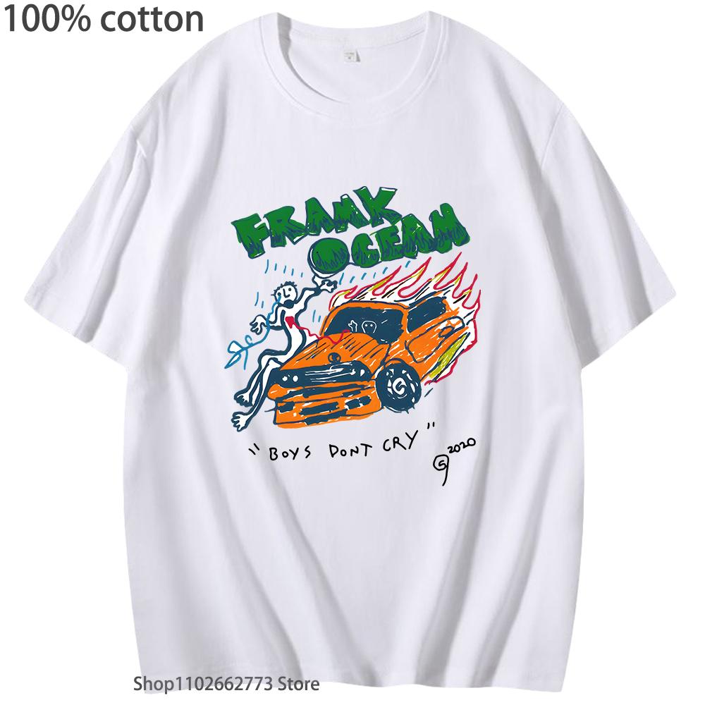 

2026 New Frank Oocean Blond RB Music TShirts Women Unisex Fashion Casual Tshirts 100 Cotton Summer Clothes Rhythm and Blues Tees S