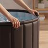 Cold Plunge Tub with Padded Rim Portable Bath Open-Top for Adults