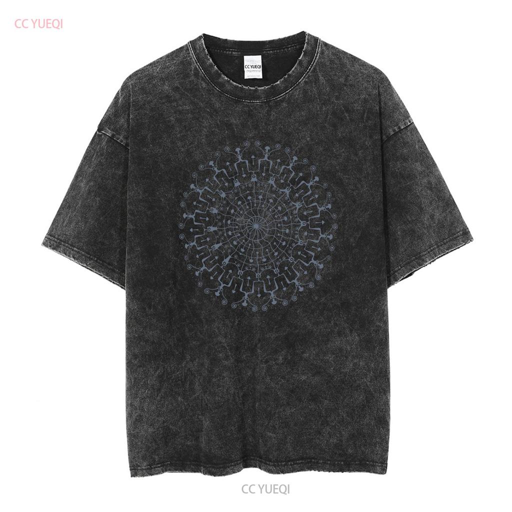 Goa Clothes Magic Mushroom Psy Clothing UV Active T Shirt Glowing Psychedelic Trippy Mandala Tribal Burning Man Black Cotton