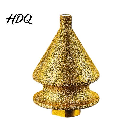 Tile Drill Bit For Granite Diamond Chamfering for Grinder 4-in-1 Hole Saw Beveling Grinding Head Opener Chamfering/Hole Enlarging/Polishing/Arc