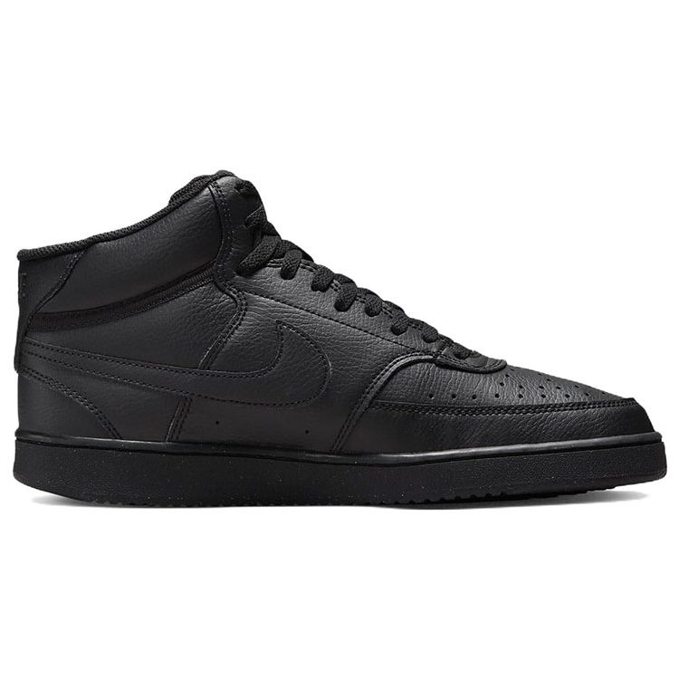 Nike Court Vision Mid Next Nature Triple Black Men Sneakers DN3577-003