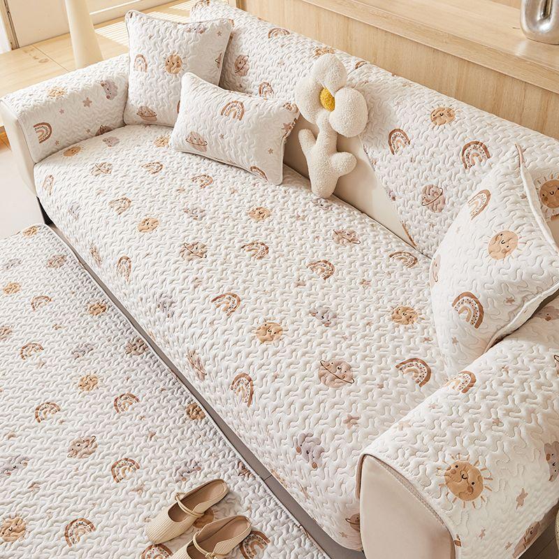 

Ткань Хлопок Подушка для сиденья дивана Специальное предложение Большая распродажа Мультяжное полотенце Нескользящая Круглый год Нейтральный Современный Минималистичный Чехол из чистого хлопка Скандинавский Little Sun 70*70cm