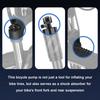 Portable High-pressure 300psi Bike Air Pump With Gauge Bike Front Fork Rear Suspension Shock