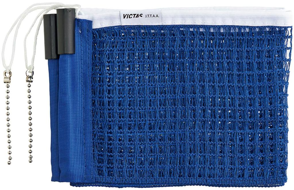 VICTAS Table Tennis Net, Certified by the Japan Table Tennis Association, VC Support Large Ball Net (sold separately), Blue, 803020
