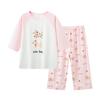 ZISEHY Pure Cotton Girls' Summer Pajama Set