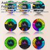 2-in-1 Car RGB Music Rhythm Lamp With Aromatherapy Sound-Activated Light Rechargeable Vent Clip Car Fragrance Ambient Light