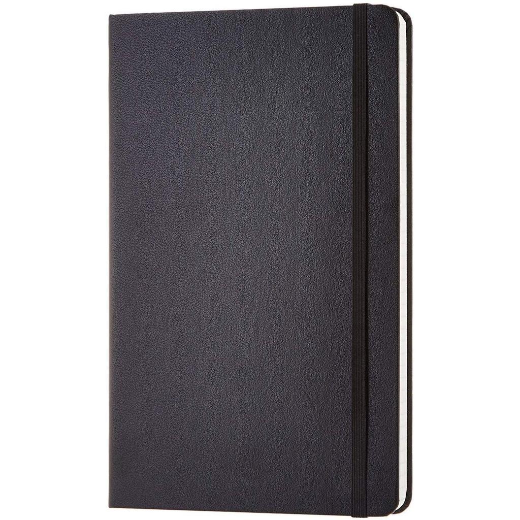 Basics Notebook Classic Graph A5 Slim (Width 13cm x Height 21cm) Black