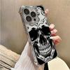 Skull Cool Black Phone Cover Funda Case for Apple iPhone 17 Pro Max 14 11 16 17 XS XR 13 12 Plus 15 Air