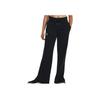 Under Armour Solid Color Letter Print Loose Straight Casual Pants Women Bottoms Black 1381753-001