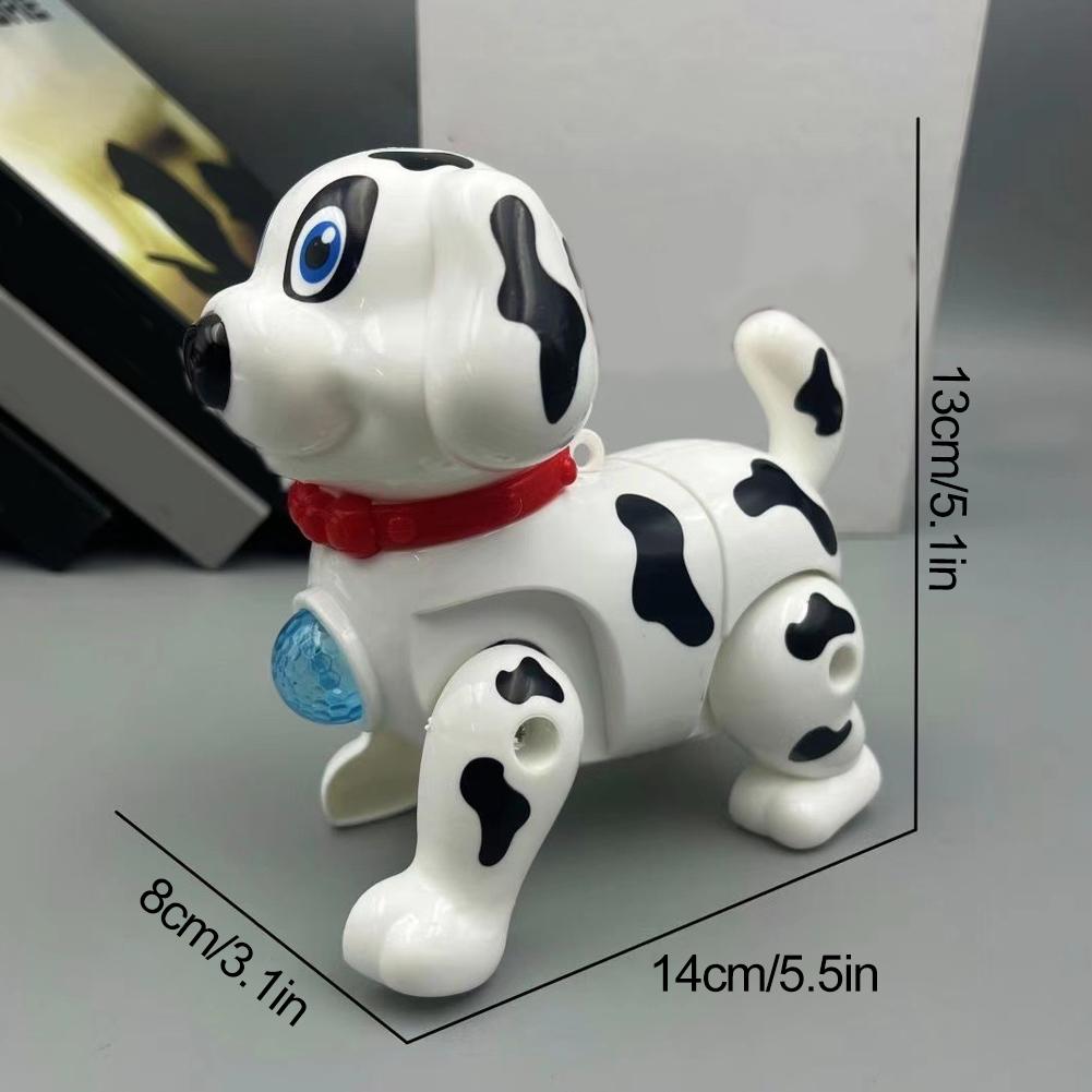Electric Walking Dog Toy with LED Light & Music Interactive Electronic Pet Puppy Robot Dog Toy for Kids Birthday Xmas Gift