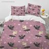 Cartoon Cute Ballet Girl Ballerina Bedding Set Bedroom Soft Modern Bedspreads Comefortable Duvet Cover Quilt Cover Pillowcase