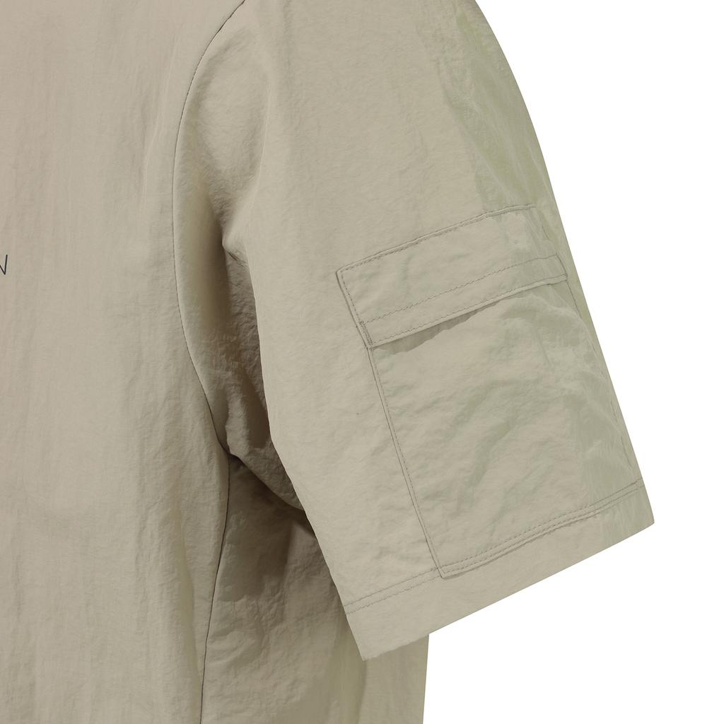 HYDROGEN Uni Daily Woven Setup Short Sleeve T-Shirt