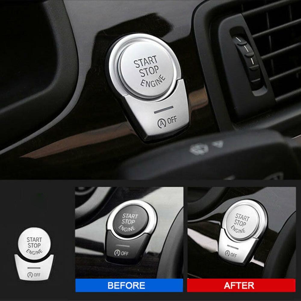 2 stuks Knopafdekking Chroom Voor BMW 5 / 6 / 7 Serie F10 GT F07 2011-2017