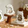 Flexible Epoxy Mold Dog Cat Shape Silicone Mold Seesaw Animal Photo Frame Mold  Home Decoration
