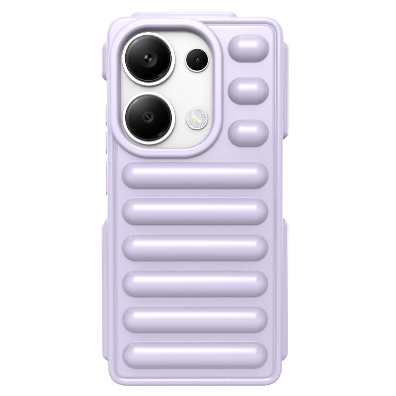 Capsule Series for Xiaomi Redmi Note 13 Pro 4G/Poco M6 Pro 4G Case TPU Rugged Ribbed Phone Cover