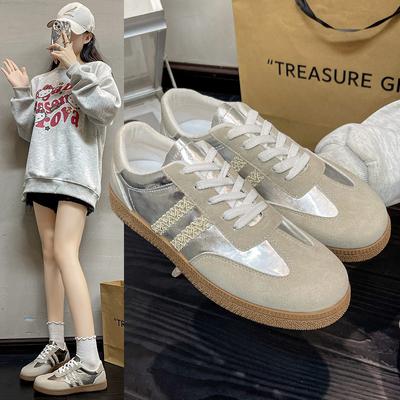 Fashion Women's Sports Shoes Spring and Autumn Retro Style Casual Versatile Flat Shoes Outdoor Walking Shoes for Women Zapatos De Mujer