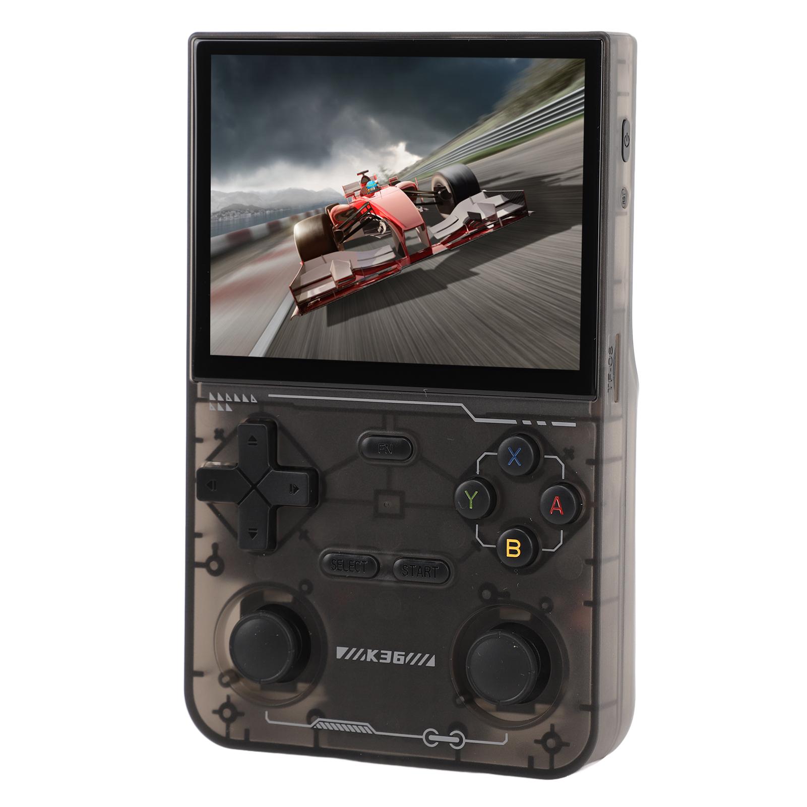 Retro Handheld Game Console 3.5inch 640x480 Screen Dual Joystick 3500mAh Handheld Game Player for Leisure Entertainment