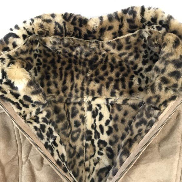 Tokyo Style 22octobre Genuine Leather Jacket Women’s XL Beige Pigskin(USED)