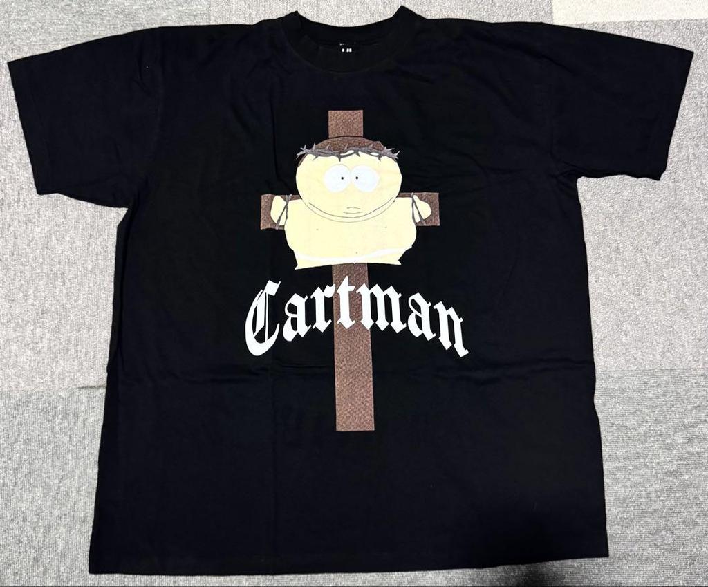 [USED] 2000s South Park Cartman Anime T-shirt, XL size