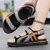 Korean Version Of Casual Sports Sandals Men'S Trend Summer Outdoor Beach Shoes Men'S Non-Slip Thick-Soled Outer Slippers